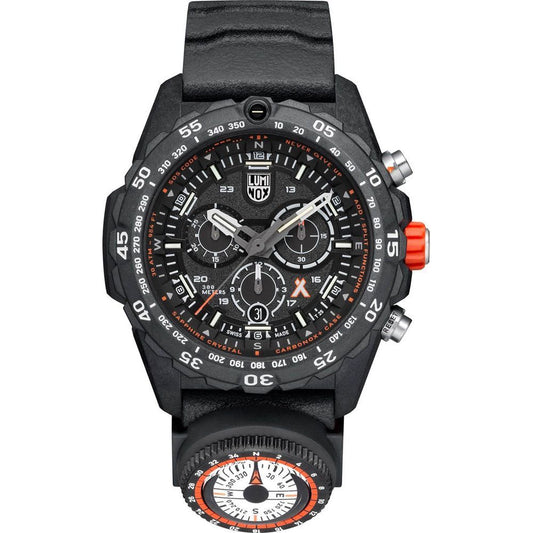 Luminox Zwart Rubberen Horloge