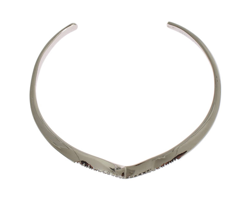 Bracelet jonc Nialaya Skyfall en argent 925 et zircones cubiques