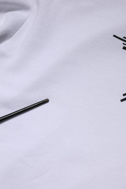 Dolce & Gabbana wit sweatshirt met capuchon en het symbool van het Heilig Hart