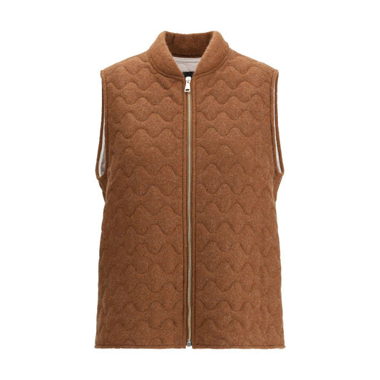 Gilet en laine et duvet de Fabiana Filippi