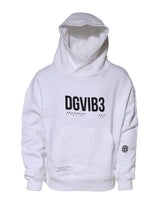 Sweat à capuche homme blanc DG Vib3 de Dolce &amp; Gabbana