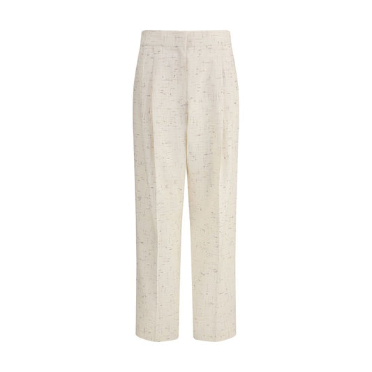 Pantalon en tissu à boutons Fabiana Filippi