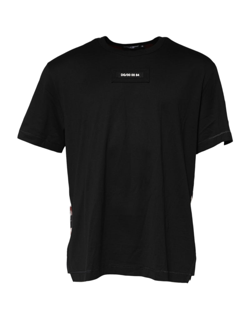 Dolce & Gabbana Multicolor Camouflage Crew Neck T-shirt