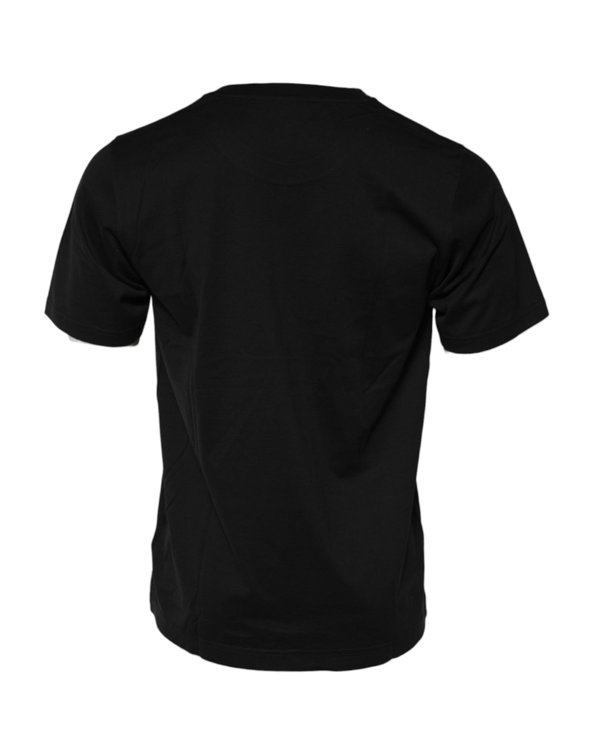T-shirt en coton à col rond noir DG Royals de Dolce &amp; Gabbana