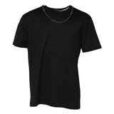 Collier à chaîne noir et t-shirt en coton à col rond de Dolce &amp; Gabbana