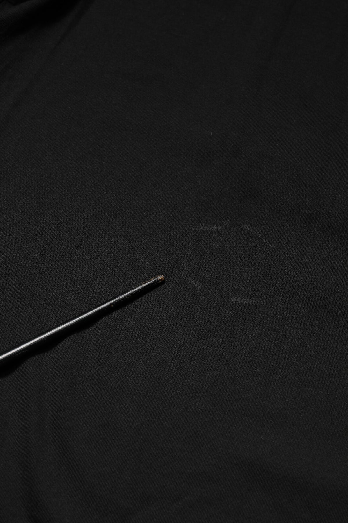 T-shirt en coton à col rond noir avec logo en relief de Dolce &amp; Gabbana