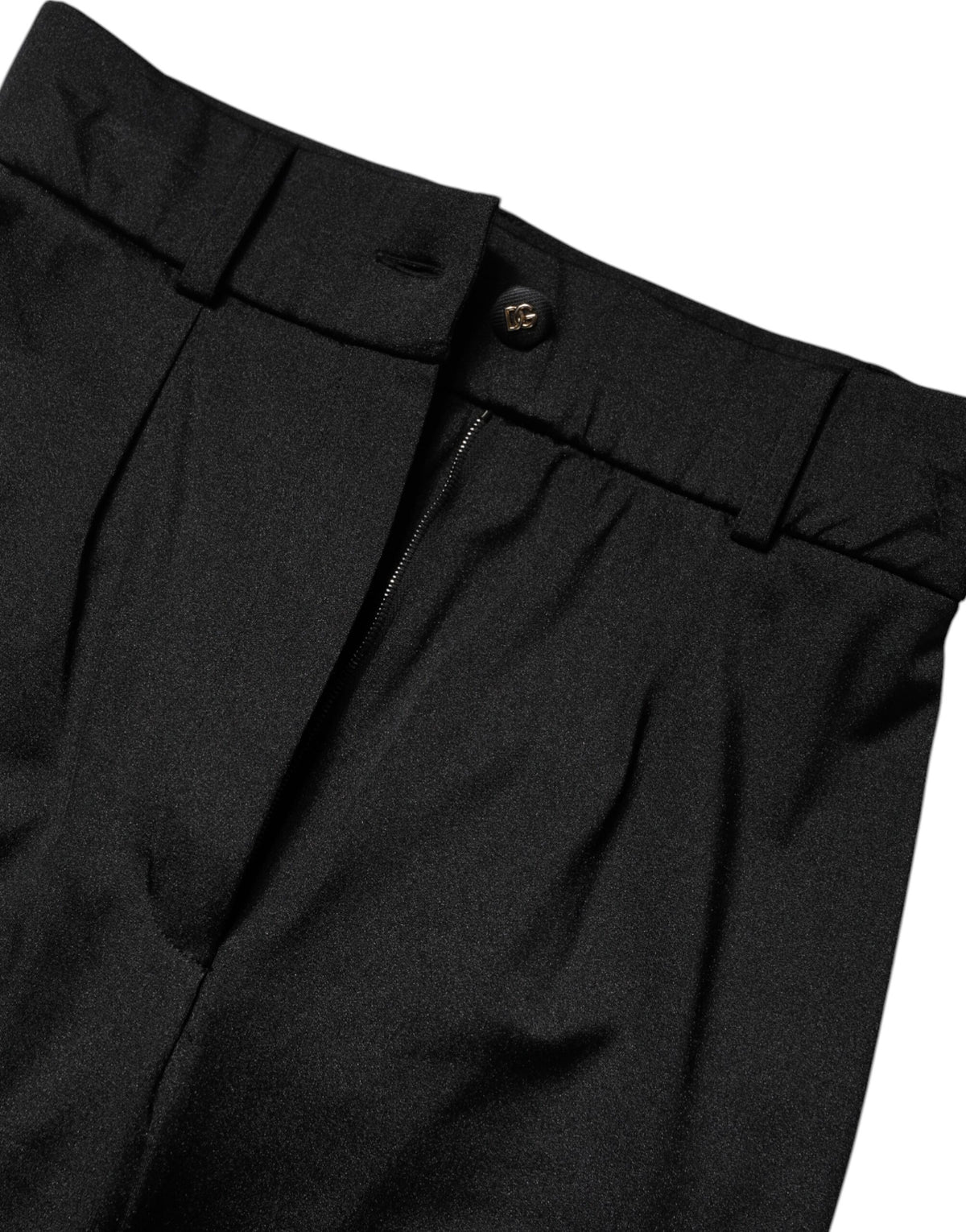 Dolce & Gabbana Leggings Noires en Nylon Stretch