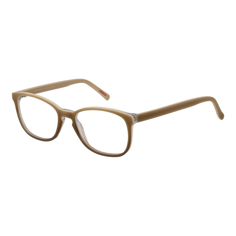 Andy Wolf Beige Unisex Glasses Frame - Acetate Stylish Design