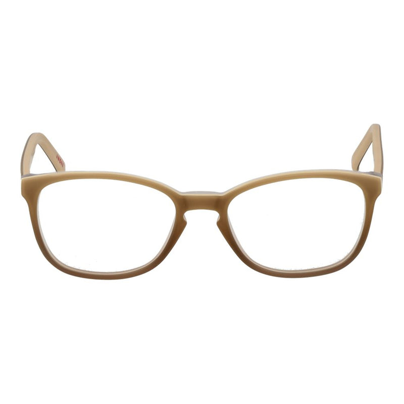 Andy Wolf Beige Unisex Glasses Frame - Acetate Stylish Design