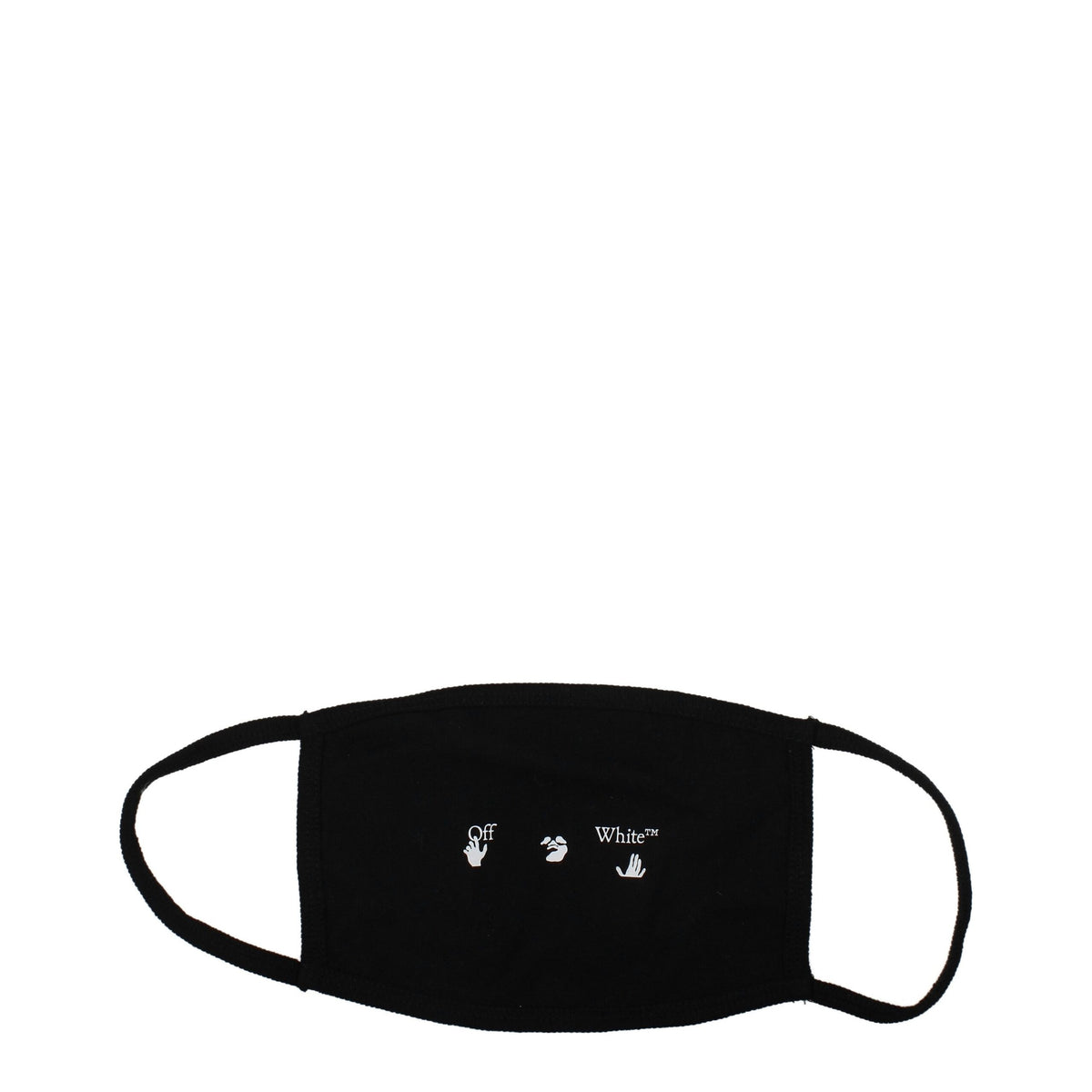 Masques en Coton Noir Off-White - Modèle OMRG001R21JER0011001