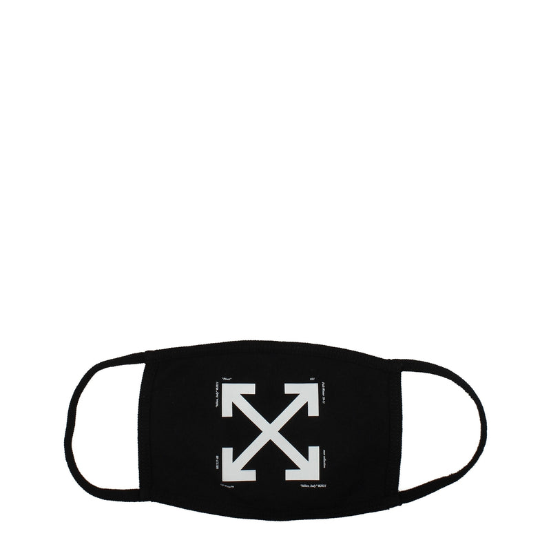 Masques en Coton Noir Off-White - Modèle OMRG001R21JER0061001
