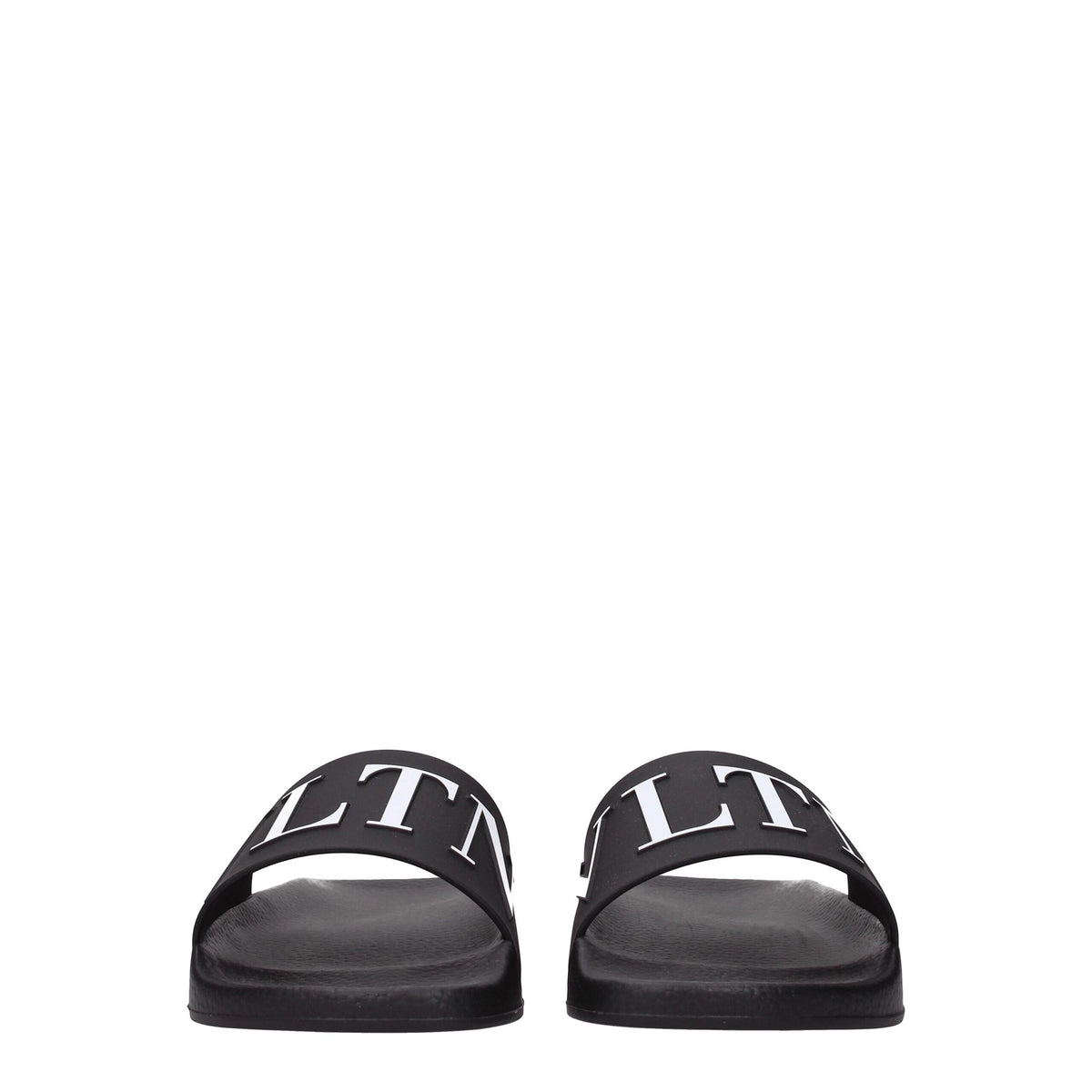 Valentino Garavani Black Cotton Slippers - Élégance et Confort