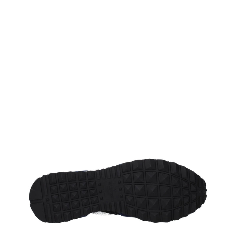 Valentino Garavani Sneakers Grises en Tissu pour Hommes