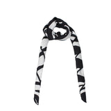 Dolce & Gabbana Foulard en Soie Noir - Accessoire Luxueux