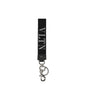 Porte-clés en tissu noir Valentino Garavani