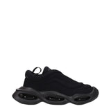 Dolce & Gabbana Black Fabric Chunky Sneakers - Élégance Sportive