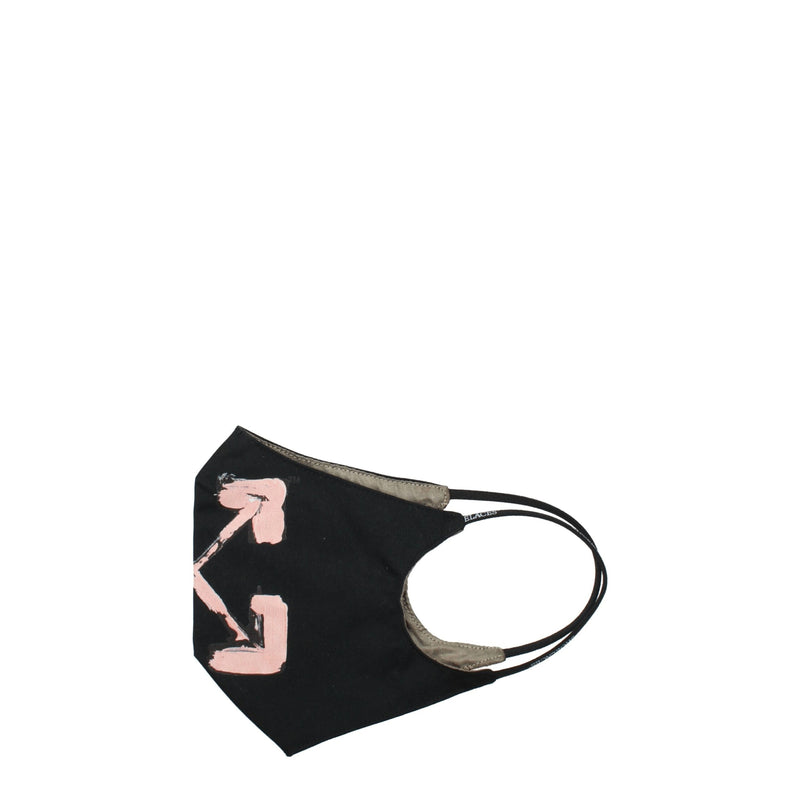 Masques en Coton Noir Off-White - Protection Stylée