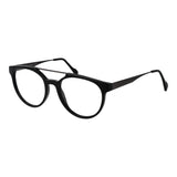 Andy Wolf Black Unisex Glasses Frame - Stylish Acetate Design