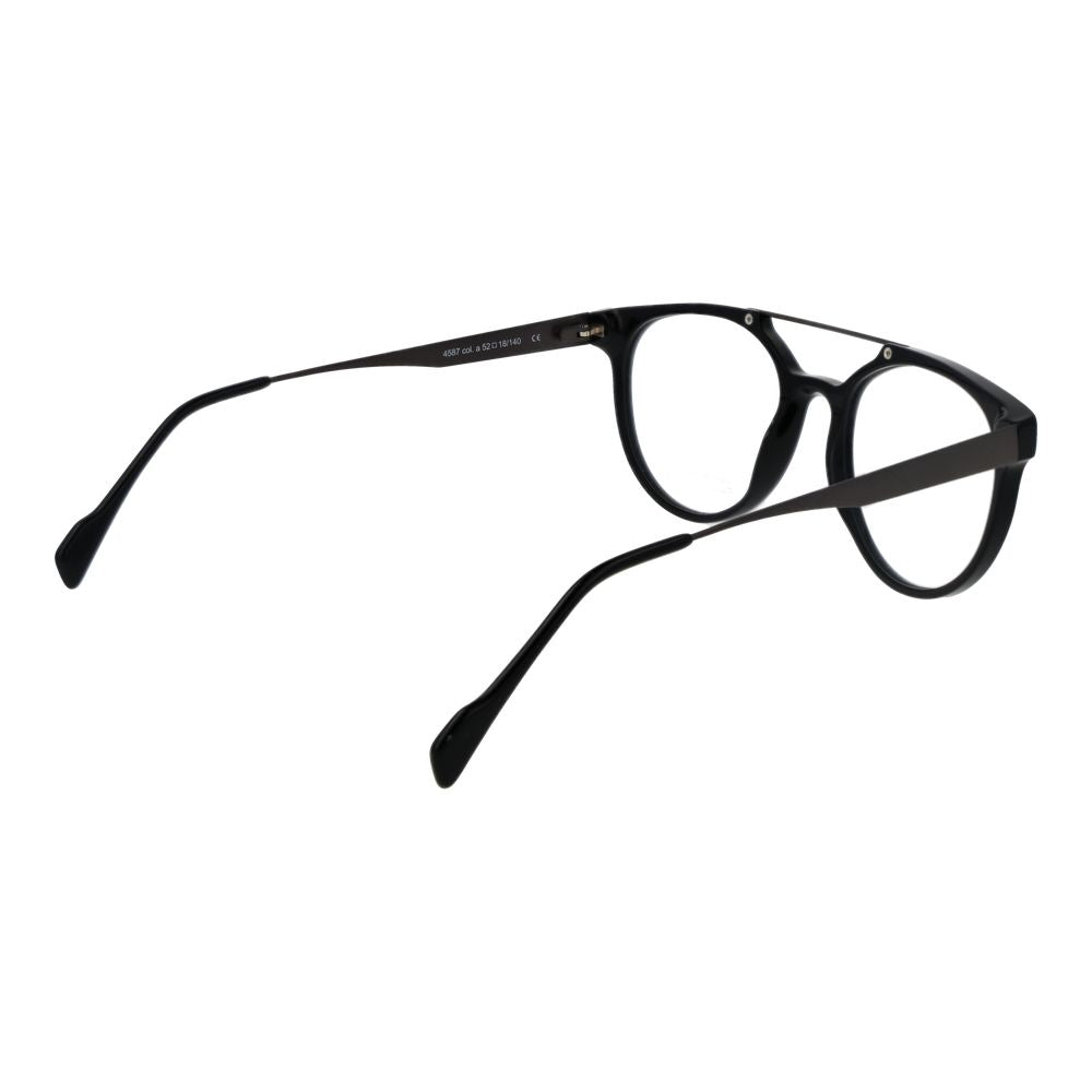 Andy Wolf Black Unisex Glasses Frame - Stylish Acetate Design