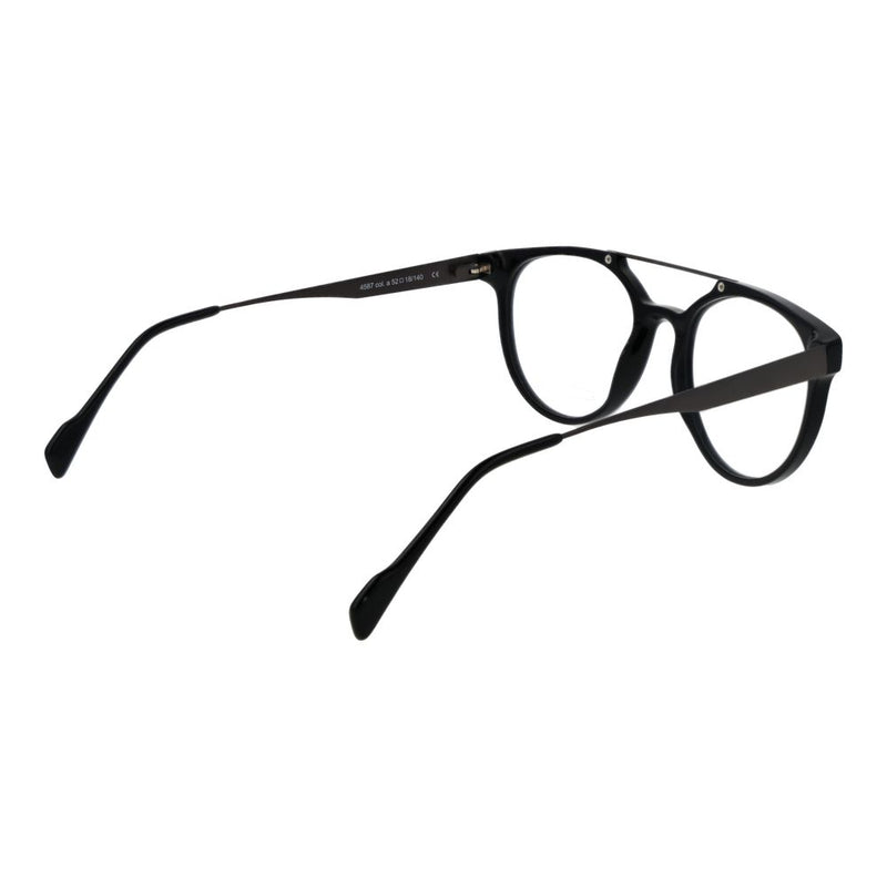 Andy Wolf Black Unisex Glasses Frame - Stylish Acetate Design