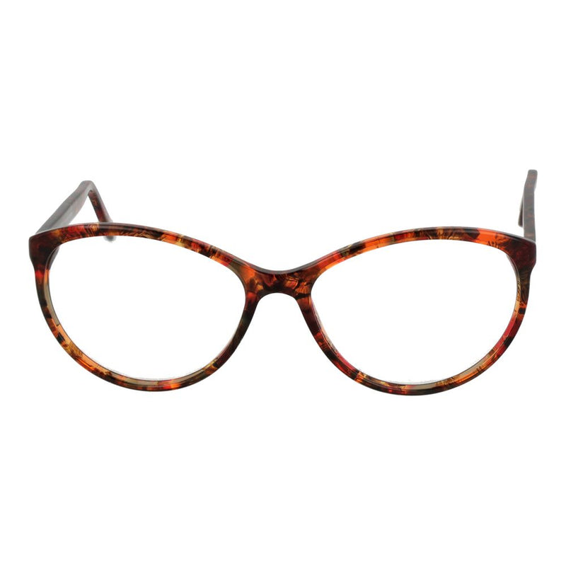 Monture de lunettes unisexes Andy Wolf Brown Cat Eye