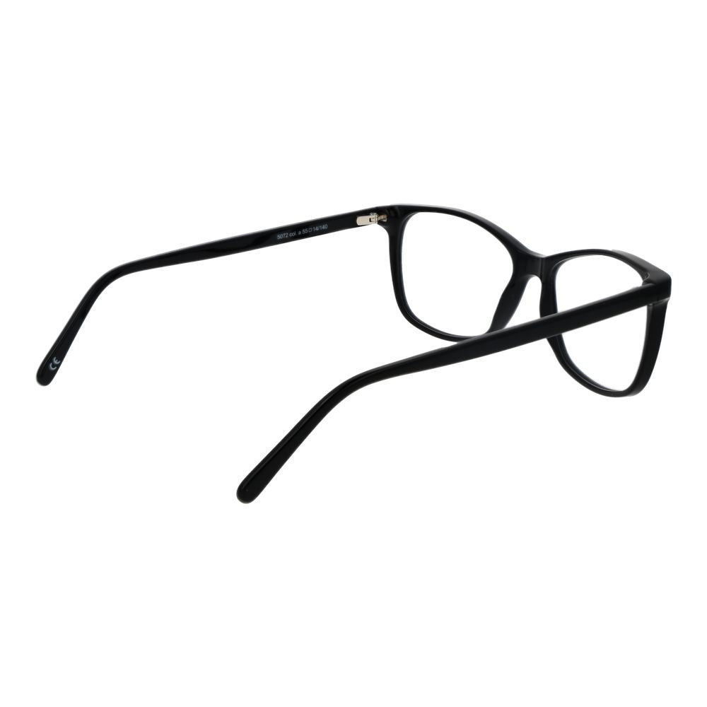 Monture de lunettes unisexes Andy Wolf en acétate noir - Design élégant