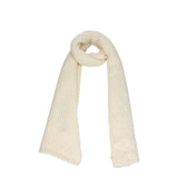 Écharpe en Laine Beige Off-White OMMA036KNI0010303