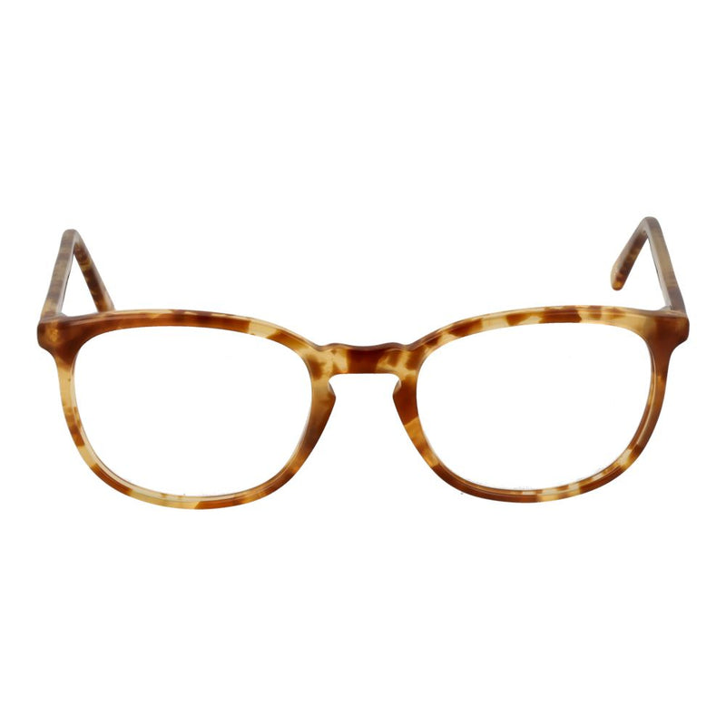 Andy Wolf Brown Unisex Glasses Frame - Stylish Acetate Design