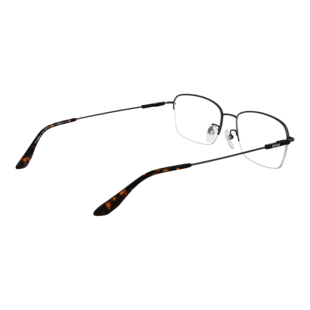 Monture de lunettes pour hommes BMW noire en titane