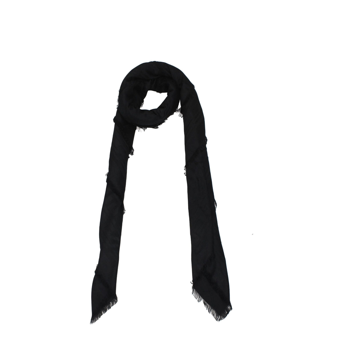 Foulards Balmain en viscose noire