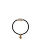 Versace Black Leather Bracelets