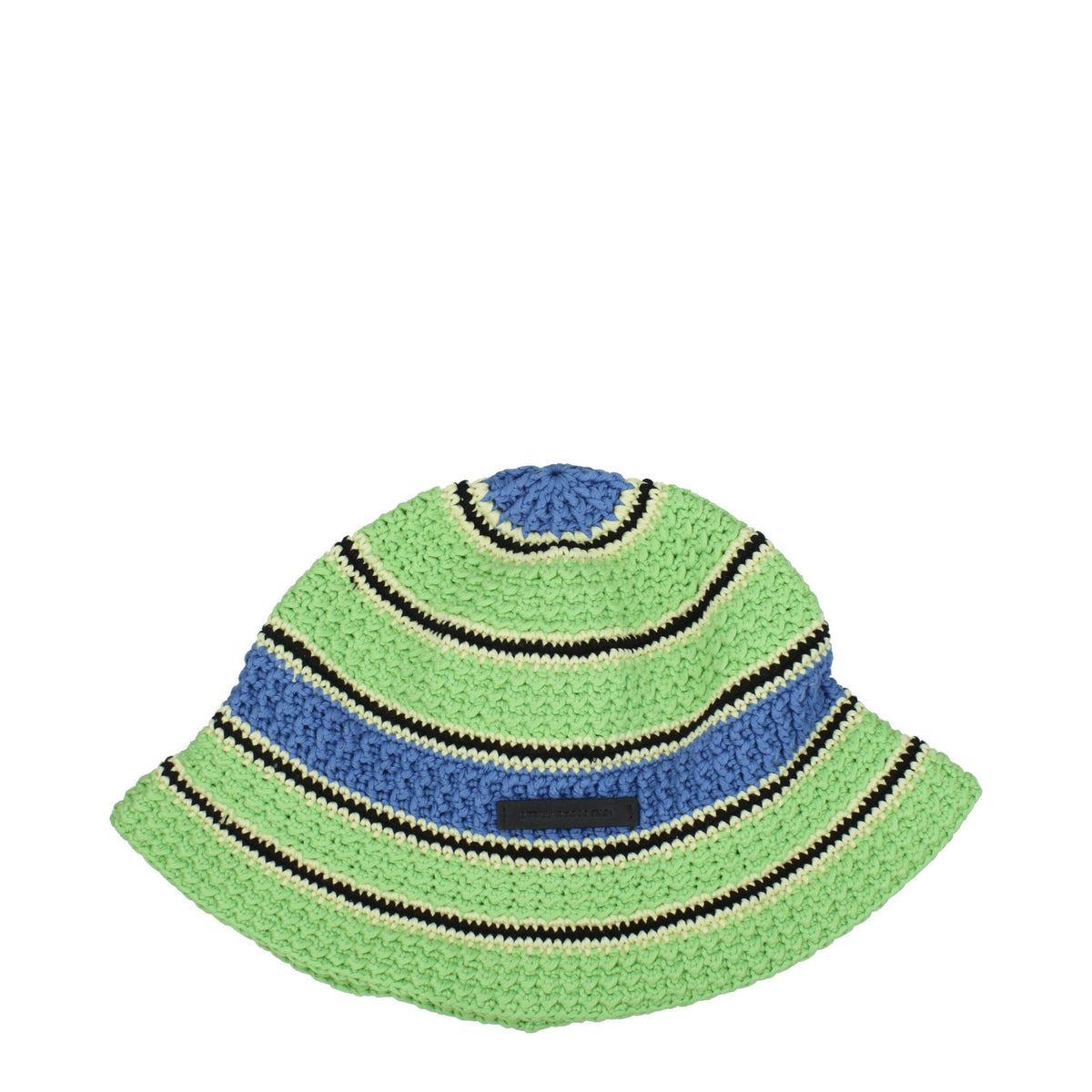 Stella McCartney Green Cotton Bucket Hat - Vintage Style