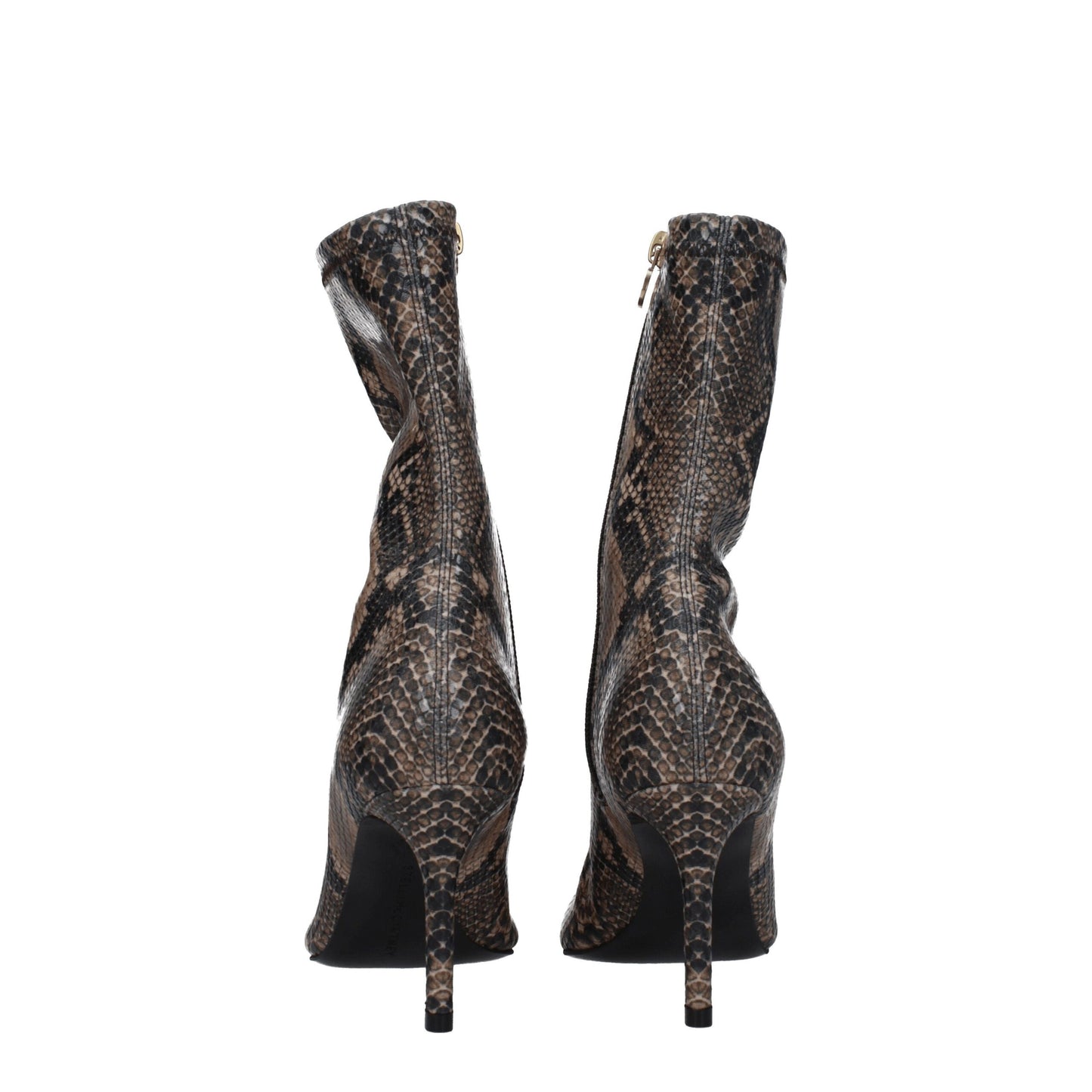 Bruine leren enkellaarzen van Stella McCartney