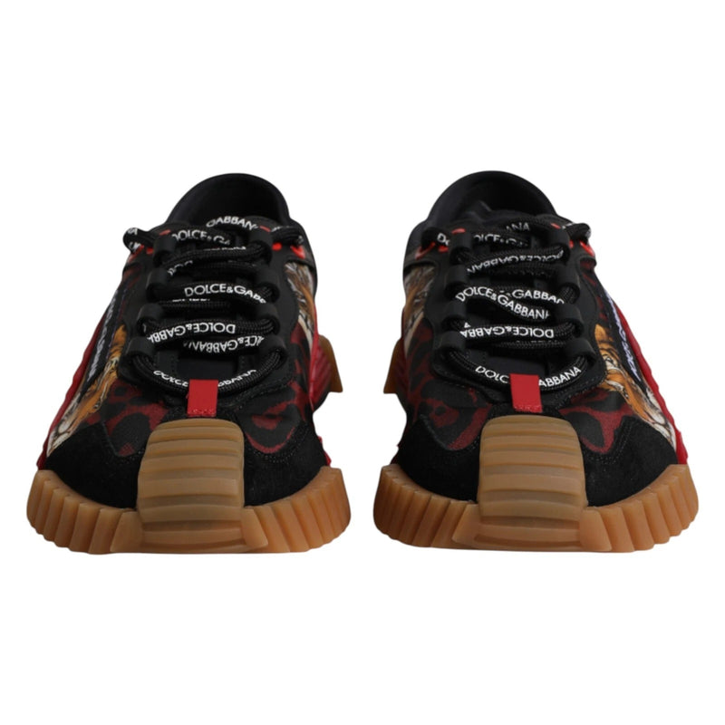 Dolce & Gabbana Black Logo Low Top NS1 Sneakers pour hommes