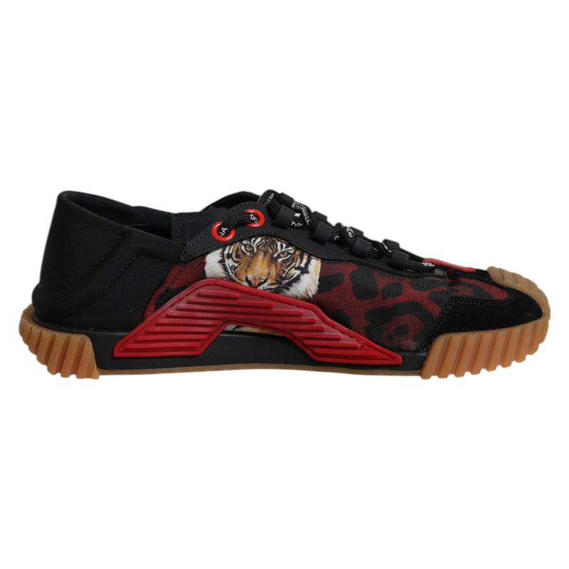 Dolce & Gabbana Black Logo Low Top NS1 Sneakers pour hommes