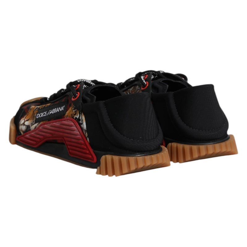 Dolce & Gabbana Black Logo Low Top NS1 Sneakers pour hommes