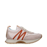 Moncler Pink Fabric Chunky Sneakers for Women