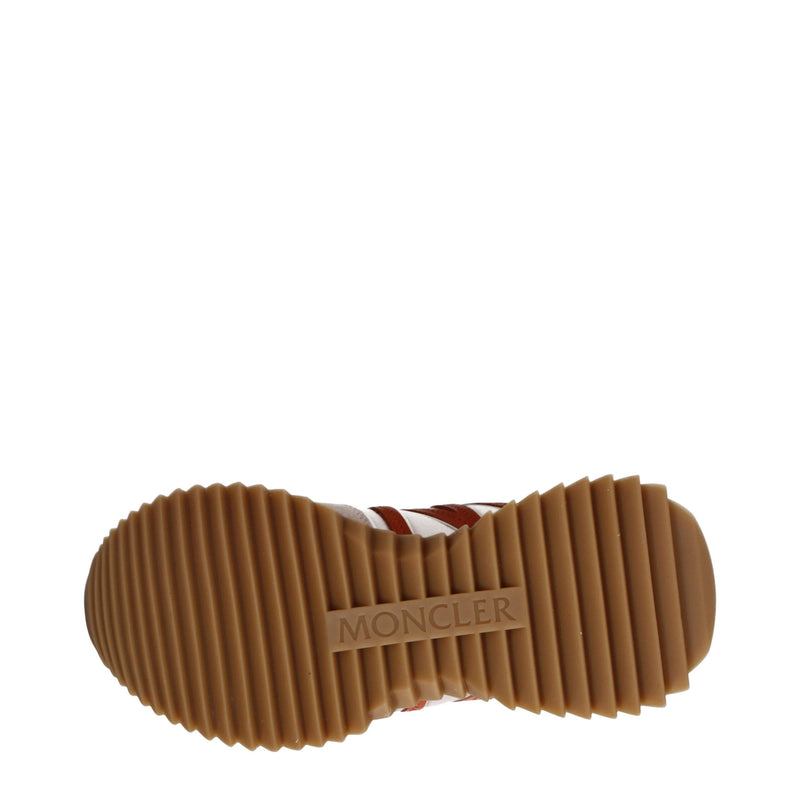 Moncler Pink Fabric Chunky Sneakers for Women