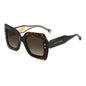 Carolina Herrera Brown Acetate Sunglasses