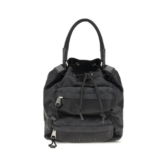 Sac seau en nylon Gucci