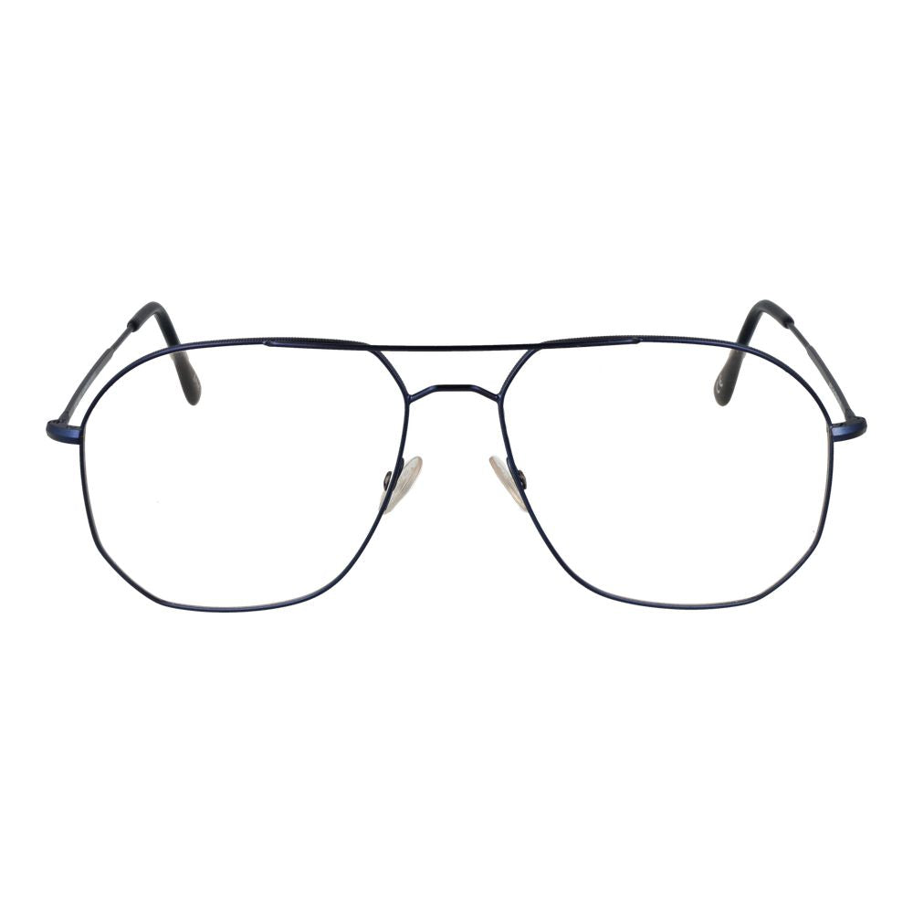 Andy Wolf Blue Metal Aviator Glasses (Frames)