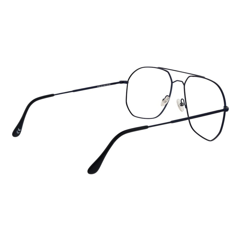 Lunettes Aviateur en Métal Bleu Andy Wolf
