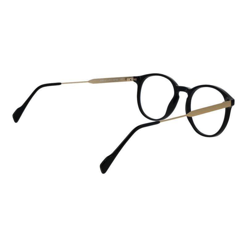 Andy Wolf Black Unisex Glasses Frame - Panto Design for Stylish Wear