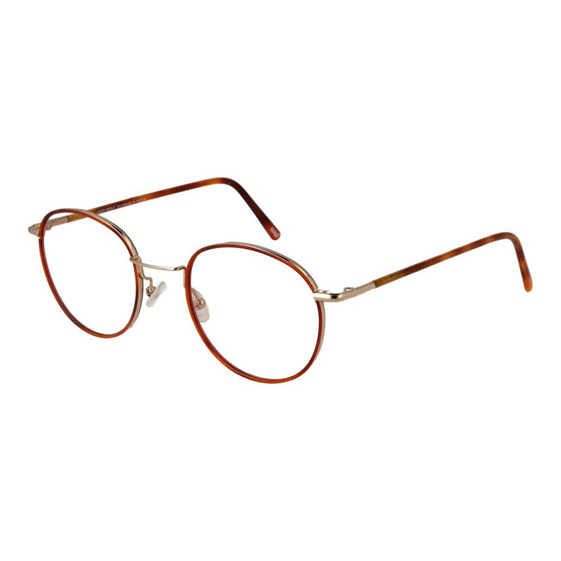 Andy Wolf Orange Unisex Glasses Frame - Chic Panto Style