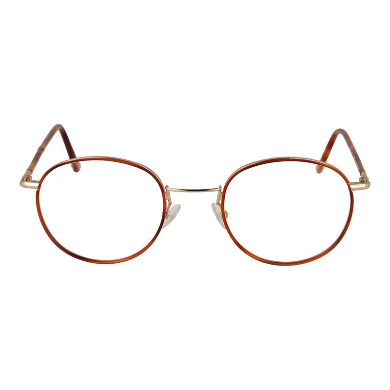 Andy Wolf Orange Unisex Glasses Frame - Chic Panto Style