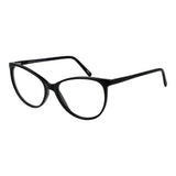 Andy Wolf Black Unisex Glasses Frame - Cat Eye Style