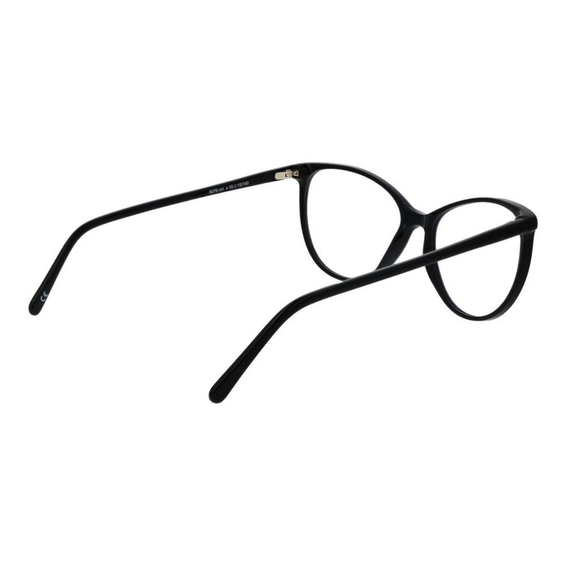 Andy Wolf Black Unisex Glasses Frame - Cat Eye Style