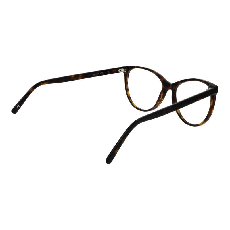 Andy Wolf Brown Unisex Glasses Frame - Chic Cat Eye Style
