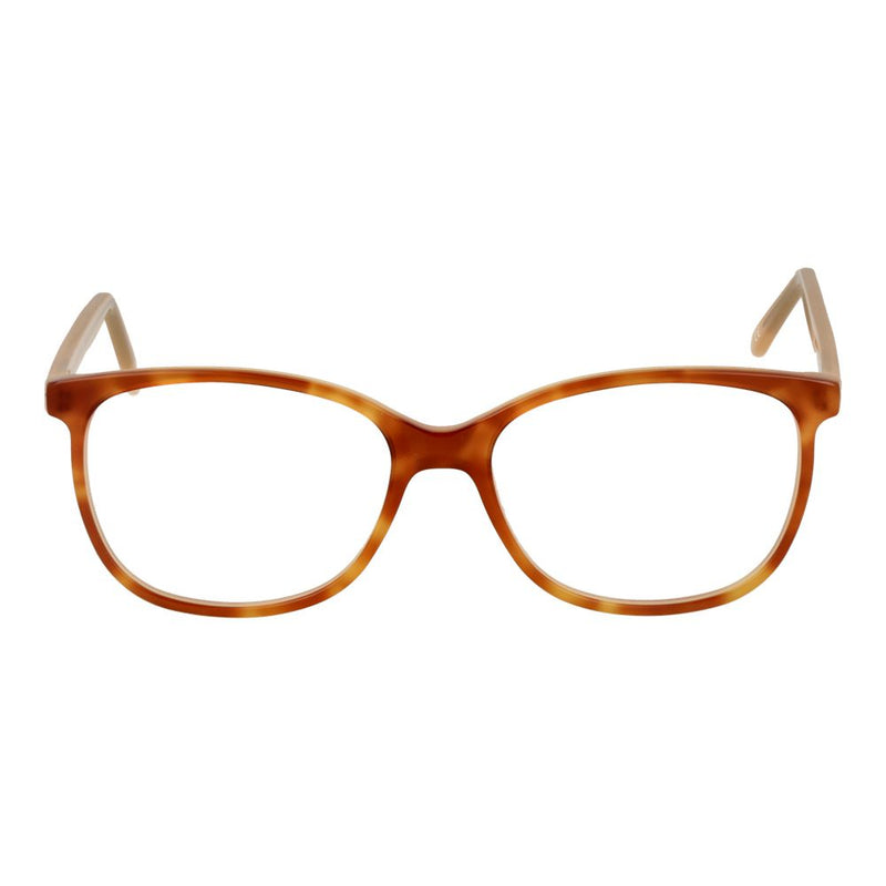 Andy Wolf Brown Unisex Glasses Frame - Stylish Rectangle Design