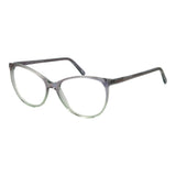 Andy Wolf Gray Unisex Glasses Frame - Chic Cat Eye Style